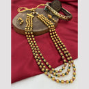 FS Collection Gold Plated Necklace Set