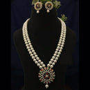 FS Collection Gold Plated Pearl Necklace Set
