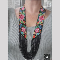 FS Collection Handmade Moti Long Neckalce