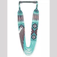 FS Collection Handmade Moti Long Neckalce