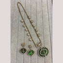 FS Collection Designer Gold Plated Crystal & Austrian Stone for a Timeless Look Necklace Set