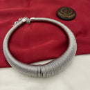 FS Collection Bold Elegance Silver Plated Fashion / Statement Necklace