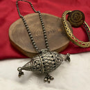 FS Collection Oxidized Plated Long Necklace