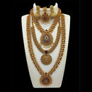 FS Collection Pota Stone Necklace Combo Set