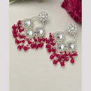 FS Collection Designer Kundan And Pearl Dangler Earrings