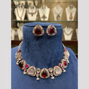 FS Collection Designer Pota Stone And Pearl Choker Necklace Set