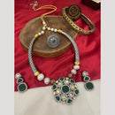 FS Collection 2 Tone Pota Stone Necklace Set