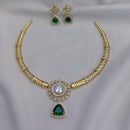 FS Collection Elegant Crystal Stone Necklace Set