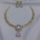 FS Collection Elegant Crystal Stone Necklace Set