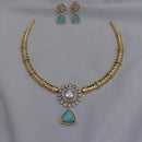 FS Collection Elegant Crystal Stone Necklace Set