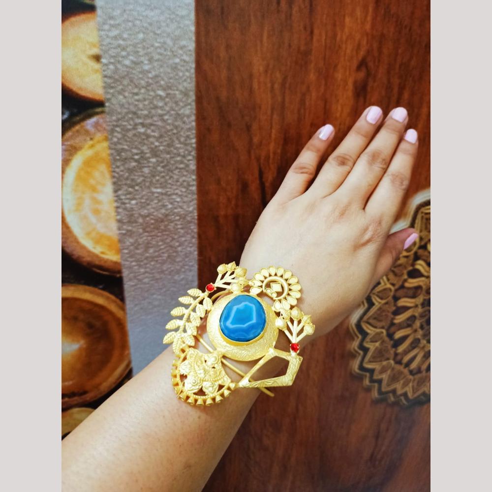 FS Collection Unique Artistic Blue Gemstone Bracelet 