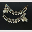 FS Collection Pearl Jhumki Kanchain Earrings