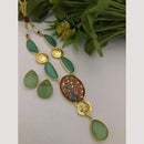 FS Collection Beaded Necklace Set With Kundan Touch