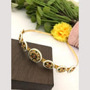 FS Collection Gorgeous Pota Stone & Kundan Hair Band The Perfect Hair Statement
