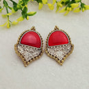 FS Collection Elegant Monalisa Stone Dangle Earrings for Traditional & Modern Looks