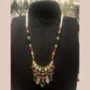 FS Collection Elegante Kundan And Pearl Long Necklace Set For Every Occassions