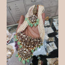 FS Collection Elegante Kundan And Pearl Long Necklace Set For Every Occassions