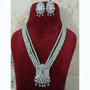 FS Collection Shiny Sparkling American Diamond Necklace Set