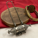 FS Collection Unique Oxidised Pendent Necklace Set Perfect For Navratri And Garba