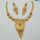 FS Collection Royal Forming Meenakari Designer Necklace Set