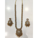 FS Collection Heritage Crystal Stone Pearl And Beaded Necklace Set