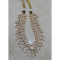 FS Collection Classic Polki Kundan Stone Designer Necklace Set