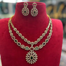 FS Collection Pota Stone And Austrian Stone Designer Necklace Set