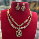 FS Collection Pota Stone And Austrian Stone Designer Necklace Set