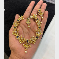 FS Collection Classic Crystal Stone And Austrian Stone Necklace Set 