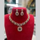 FS Collection Premium Austrian Stone And Crystal Stone Necklace Set
