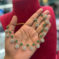FS Collection Royal Look Austrian Stone Necklace Set