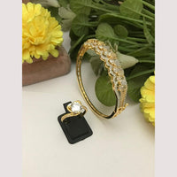FS Collection Elegant American Diamond Bracelet And Ring Matching Combo Set 