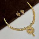 FS Collection Glamorous Austrian Stone Elegant Necklace Set