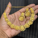 FS Collection Glamorous Floral Design Necklace Set