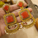 FS Collection Pota Stone Designer Dangler Earrings