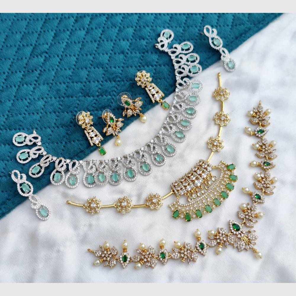 FS Collection Royal Austrian Stone Jewellery Combo Set