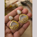 FS Collection Pota Stone Designer Dangler Earrings