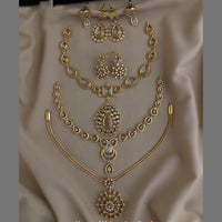 FS Collection Fashion Austrian Stone Combo Necklace Set