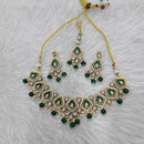 FS Collection Elegant Pota Stone Pearl And Beads Necklace Set
