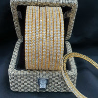 FS Collection Premium Austrian Stone Bangles Set