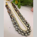 FS Collection Unique Pearl And Beaded Necklace for Traditional Wear