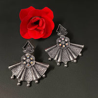Darshana Jewels Oxidised Plated Dangler Earrings