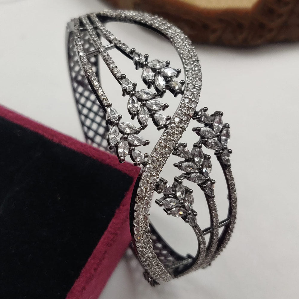 Vivha Creations Luxury American Diamond Designer Openable Bracelet