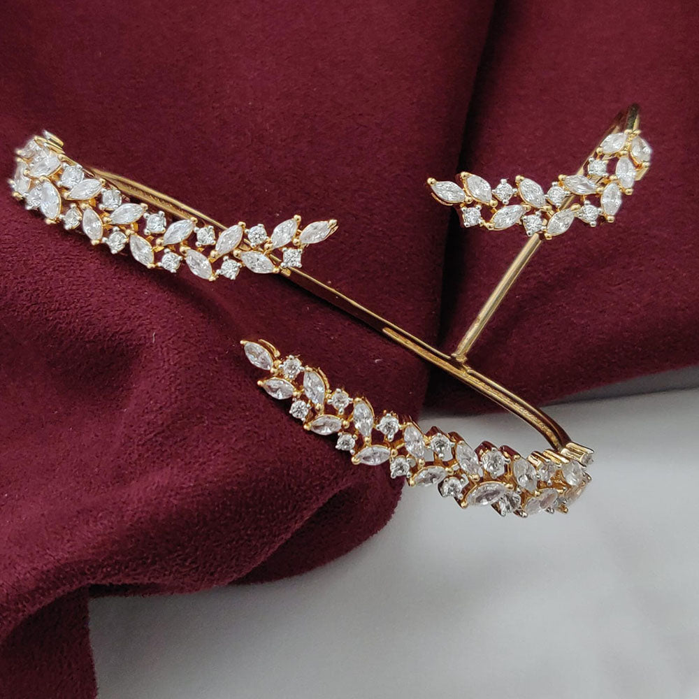 Vivha Creations Luxury American Diamond Designer Openable Bracelet