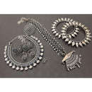 Akruti Collection Oxidised Plated Jewellery Combo Set