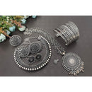 Akruti Collection Oxidised Plated Jewellery Combo