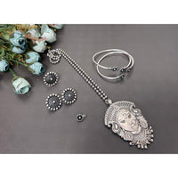 Akruti Collection Oxidised Plated Combo