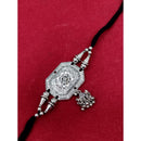 Akruti Collection Oxidised  Plated Choker Necklace Set