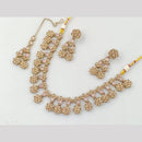 Akruti Collection Gold Plated Neckalce Set