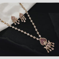 Akruti Collection Gold Plated Polki Kundan Stone And Pearls Necklace Set